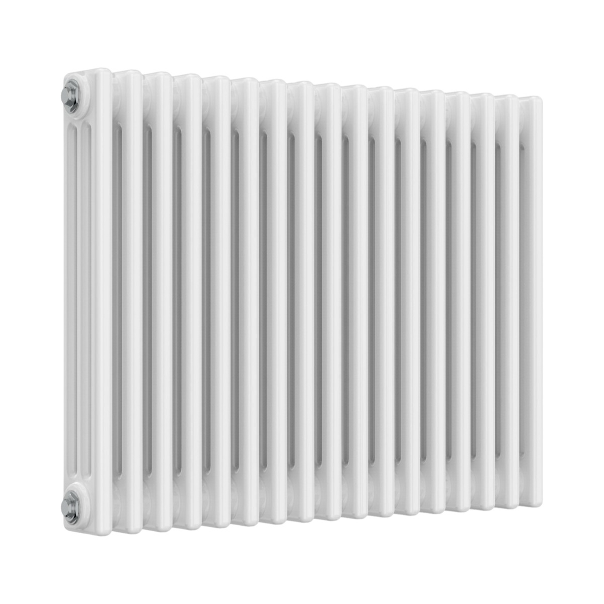 Classic 3 Column White Horizontal 600mm x 785mm Radiator
