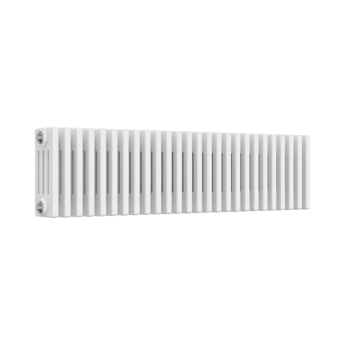 Classic 4 Column White Horizontal 300mm x 1190mm Radiator