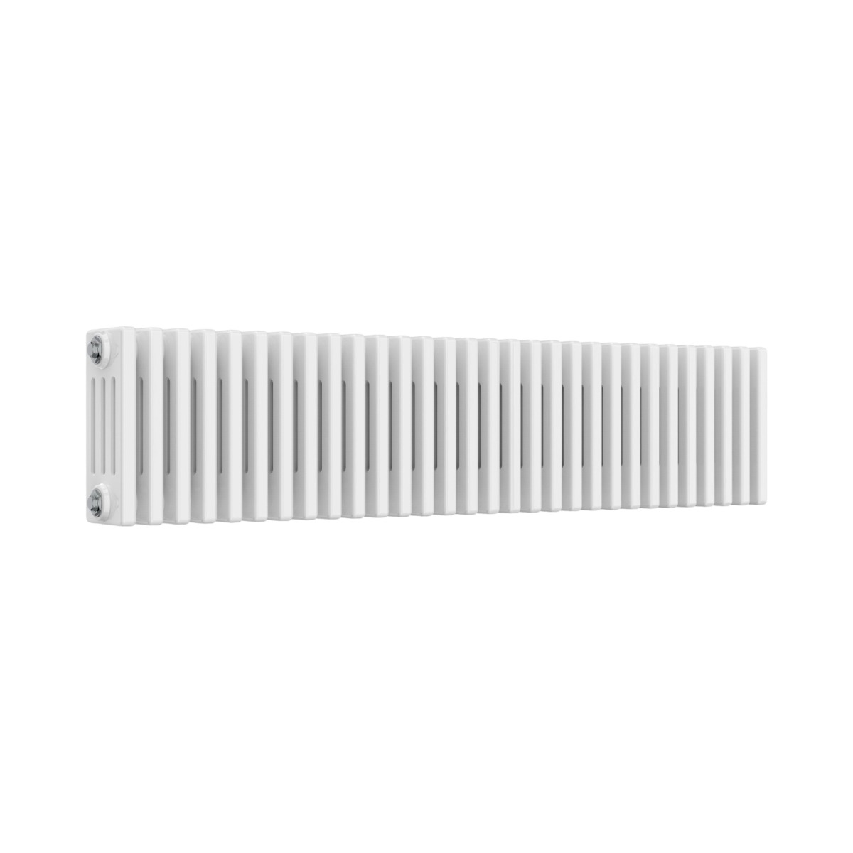 Classic 4 Column White Horizontal 300mm x 1370mm Radiator