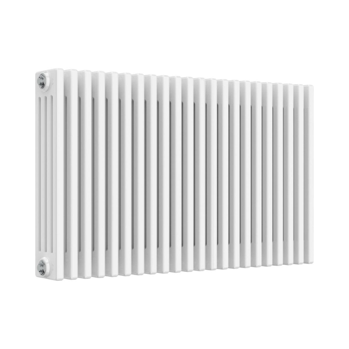 Classic 4 Column White Horizontal 600mm x 1010mm Radiator