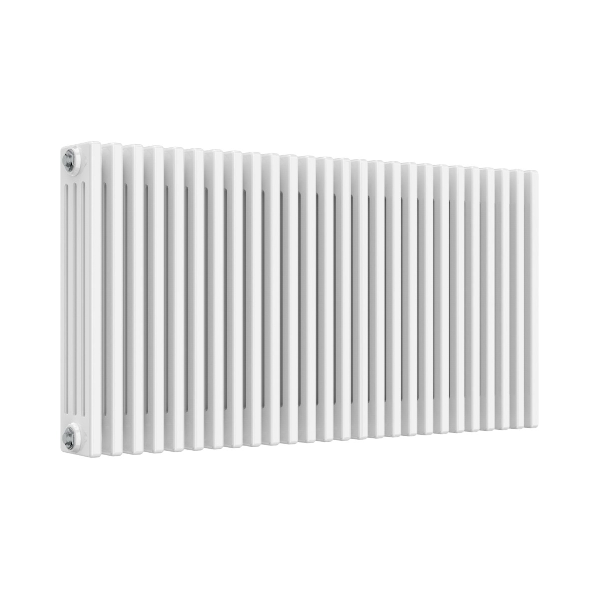 Classic 4 Column White Horizontal 600mm x 1190mm Radiator