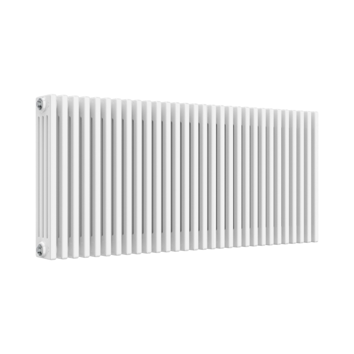 Classic 4 Column White Horizontal 600mm x 1370mm Radiator
