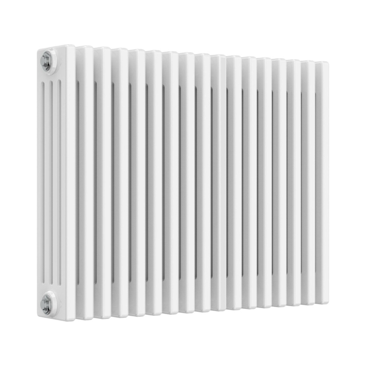 Classic 4 Column White Horizontal 600mm x 785mm Radiator