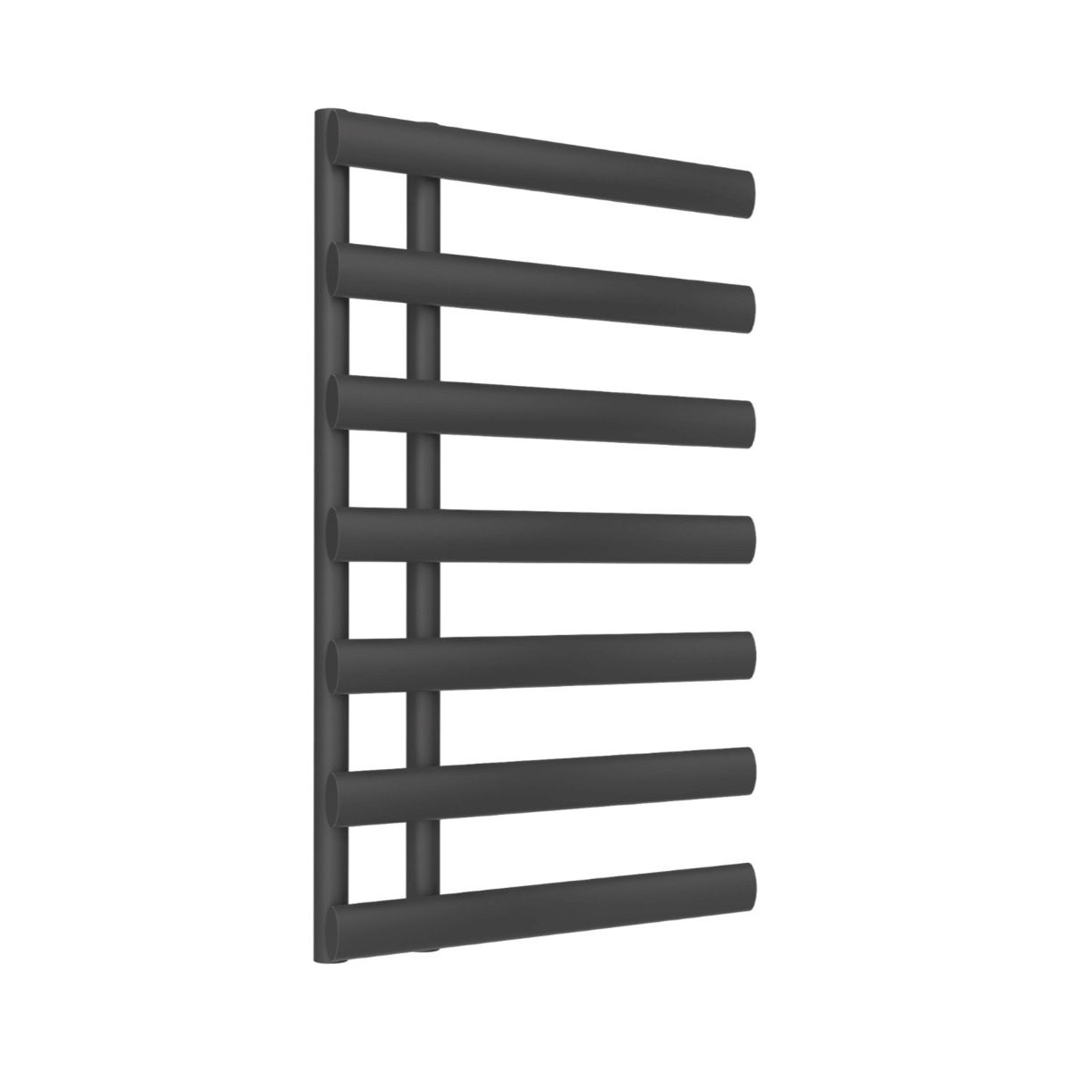 Worthing Open Sided Designer Towel Rail 780mm x 500mm in Anthracite