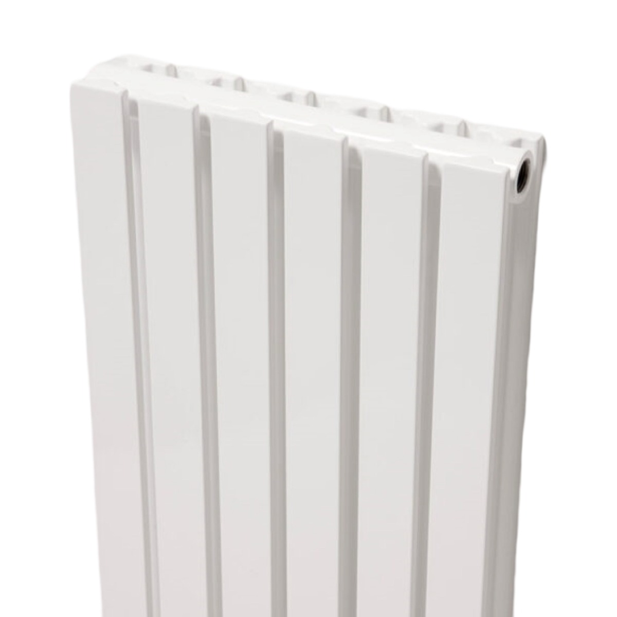 York White Double Panel Vertical Designer Radiator